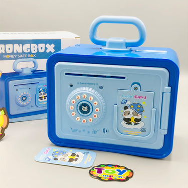 Kids Password & Face Recognition ATM Machine - Blue